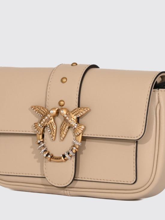 26FW 핑코 크로스백 107072A0F1 C50Q Beige - PINKO