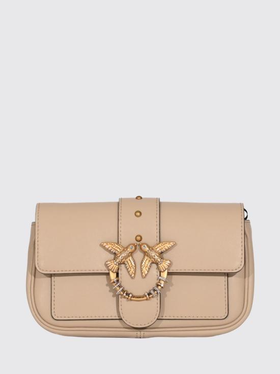 26FW 핑코 크로스백 107072A0F1 C50Q Beige