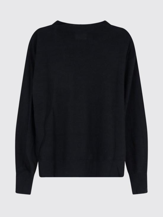 26FW 이자벨마랑에뚜왈 클로위아 리넨 롱슬리브 티셔츠 TS0005FAA1N10E 01BK Black - ISABEL MARANT ETOILE