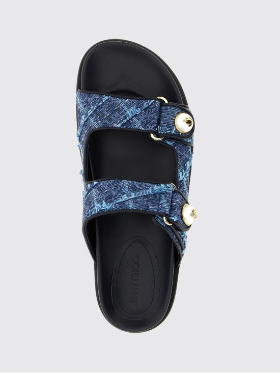 26FW 지미추 파이앙스 샌들 FAYENCESANDALERQ DENIM Blue - JIMMY CHOO