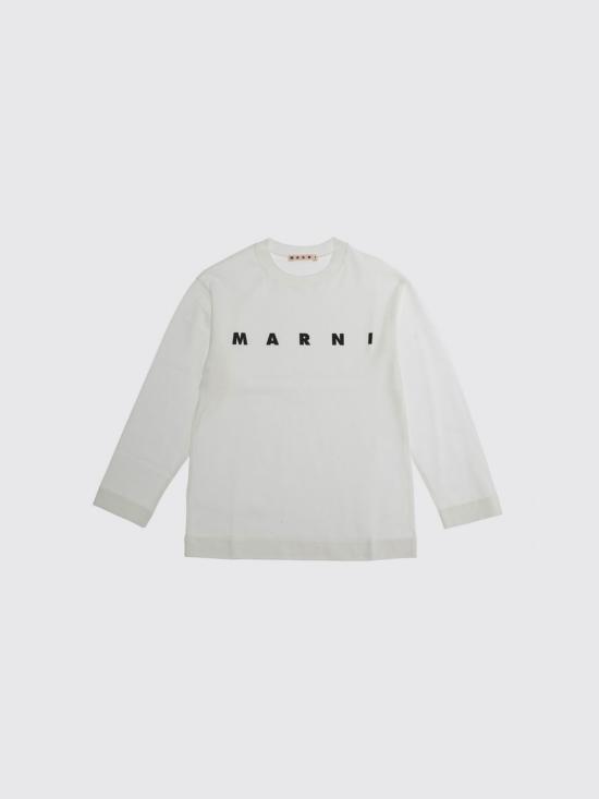 26FW [키즈] 마르니 풀오버 M01603M00RF 0M100 White