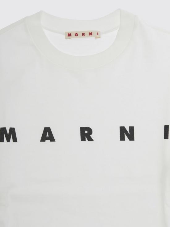 26FW [키즈] 마르니 풀오버 M01603M00RF 0M100 White - MARNI