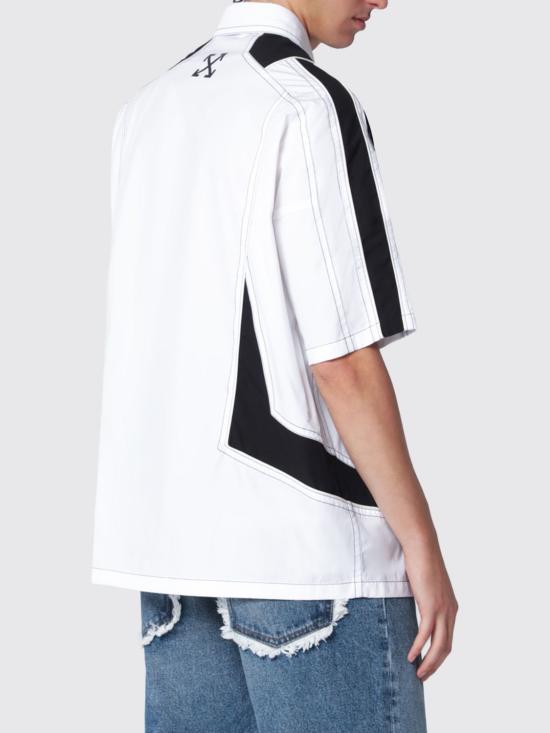 26SS 오프화이트 반팔 셔츠 OMGG01HS26FAB001 1000 White - OFF WHITE