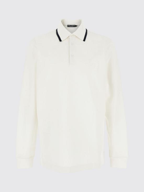 26SS 돌체앤가바나 폴로 티셔츠 G8SW0ZHU7WZ W3789 White - DOLCE & GABBANA