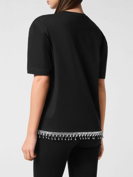 26SS 필립 플레인 반팔 티셔츠 FAECWTK3766PJY002N 02 Black - PHILIPP PLEIN