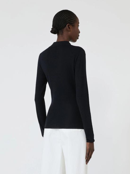 26FW 막스마라 폴로 티셔츠 2621366101600 003 Blu - MAX MARA