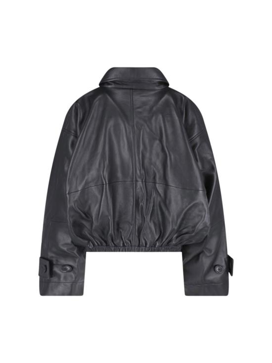 26FW 로에 가죽 자켓 420 11 248001 Black - ROHE