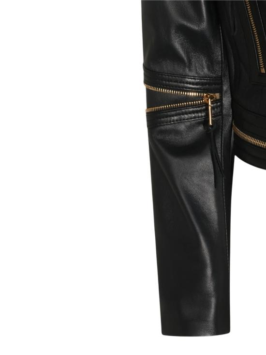 26FW 엘리자베타프랜치 가죽 자켓 GD01Z66E2 Black - ELISABETTA FRANCHI
