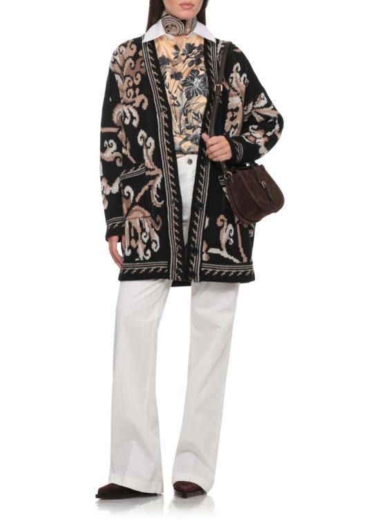 26FW 에트로 가디건 WRKE0159AQ12UN0000 Black - ETRO