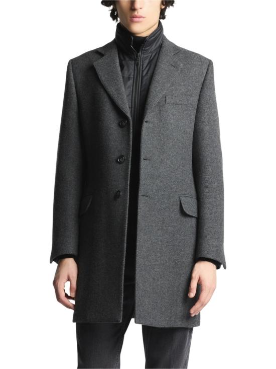 26FW 페이 코트 NAM53531390 YNE Grey - FAY