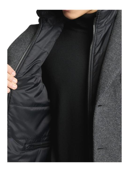 26FW 페이 코트 NAM53531390 YNE Grey - FAY
