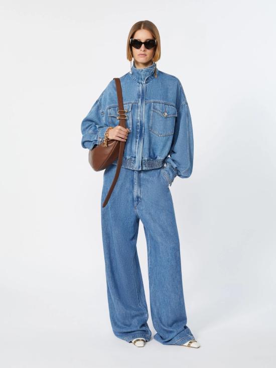 26FW 스포트막스 데님 팬츠 2622186055600 005 Blu - SPORTMAX