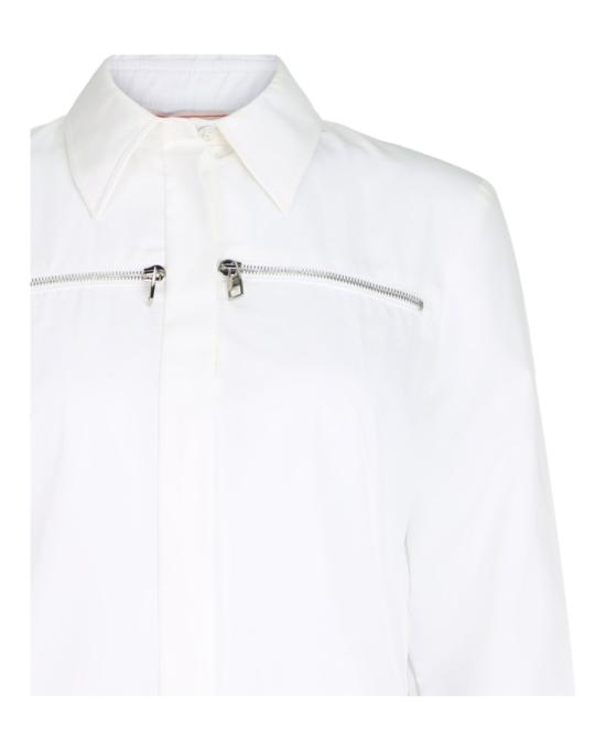  알렉산더 맥퀸 블라우스 752703 QAABC 9000 10145 38 White - ALEXANDER MCQUEEN