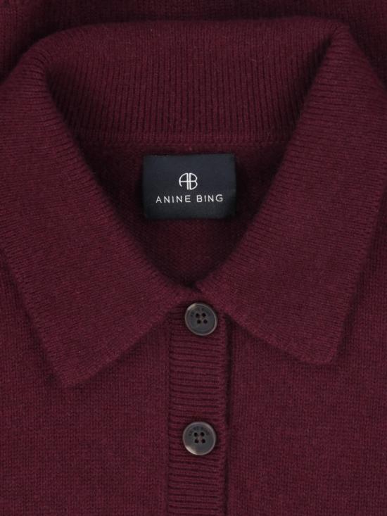 26FW 애니빙 스웨터 A 09 12289 BGN28FIG Burgundy - ANINE BING