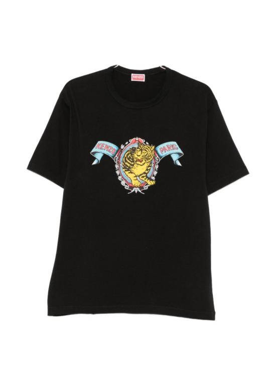 26FW 겐조 반팔 티셔츠 FG65TS2984SG 99J Black