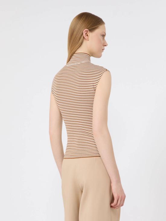 26FW 막스마라 스튜디오 터틀넥 2626366031600 001 Beige - MAX MARA STUDIO