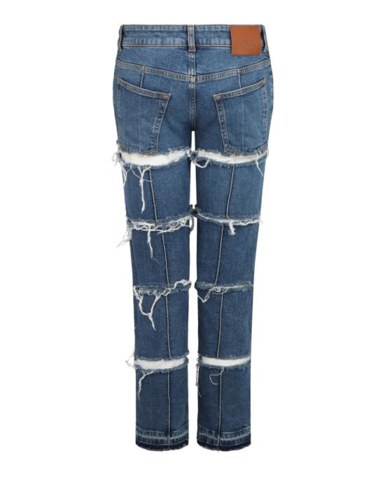  알렉산더 맥퀸 데님 팬츠 757137 QMACH 4164 40001 27 Blue - ALEXANDER MCQUEEN