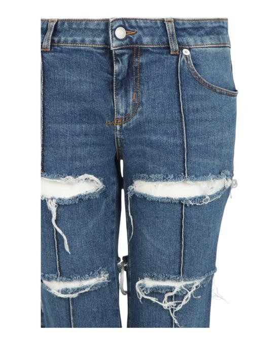  알렉산더 맥퀸 데님 팬츠 757137 QMACH 4164 40001 27 Blue - ALEXANDER MCQUEEN