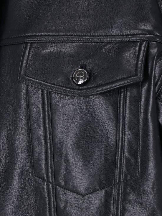 26FW 애니빙 가죽 자켓 A 01 12573 BLK81BLACK RECYCLED LEATHER - ANINE BING