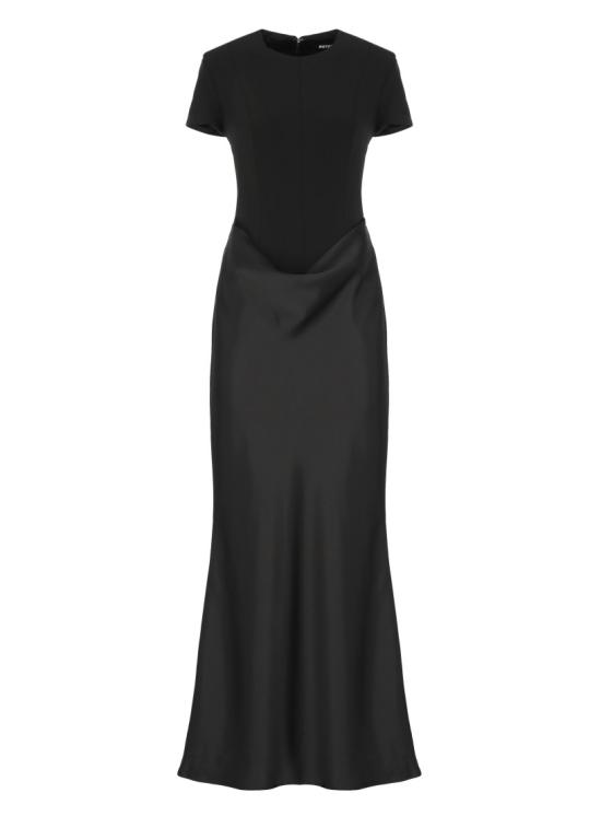 26FW 로테이트 롱 원피스 116234100100 Black