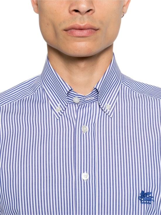 26FW 에트로 긴팔 셔츠 MRIB0004 AC11J Blue - ETRO
