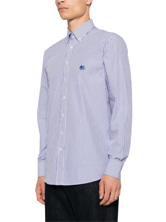 26FW 에트로 긴팔 셔츠 MRIB0004 AC11J Blue - ETRO
