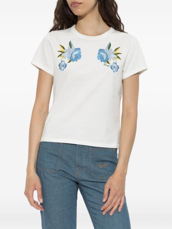 26FW 겐조 반팔 티셔츠 FG62TS2804SG 02 White - KENZO