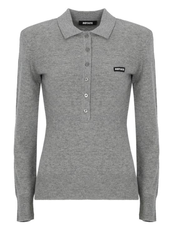 26FW 로테이트 폴로 티셔츠 11618110931093 Grey