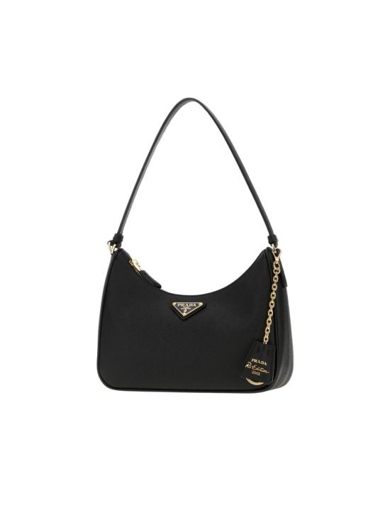 26FW 프라다 리에디션 2005 사피아노 가죽 미니백 1N204T NZV Black - PRADA