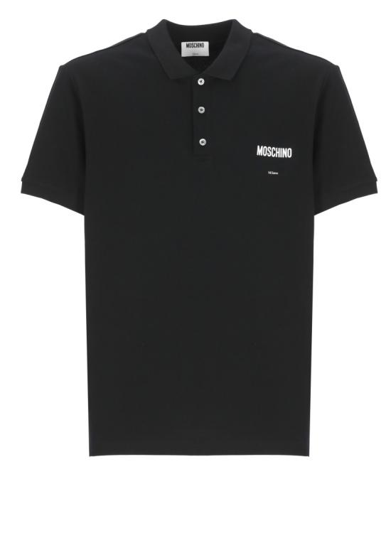 26FW 모스키노 폴로 티셔츠 160152421555 Black