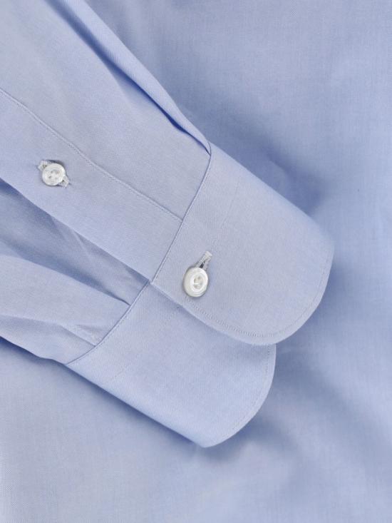 26FW 피나모레 긴팔 셔츠 C0217 MILANO ZANTE02 Blue - FINAMORE