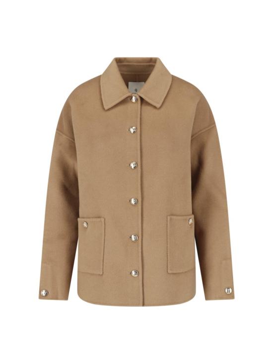 26FW 애니빙 자켓 A 01 10120 BWN17CAMEL CASHMERE BLEND Brown