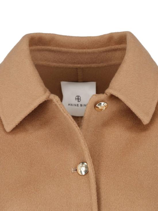 26FW 애니빙 자켓 A 01 10120 BWN17CAMEL CASHMERE BLEND Brown - ANINE BING