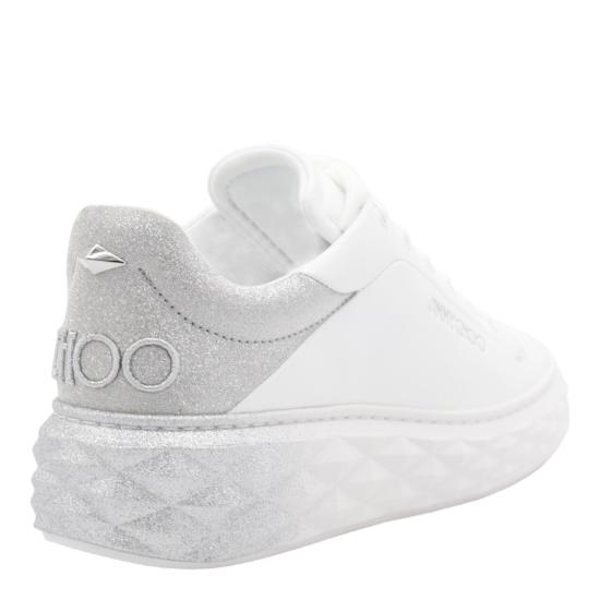 26FW 지미추 스니커즈 DIAMONDMAXIFIIIVR0C8776 White - JIMMY CHOO