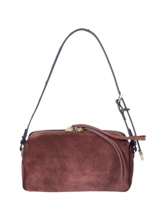 26FW 핑코 숄더백 106967 A3DB Brown - PINKO