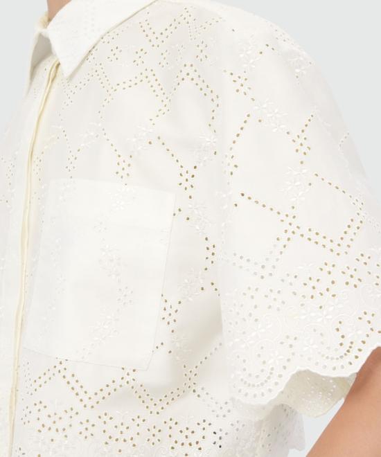 26SS 엠에스지엠 블라우스 4041MDE1626712202 White - MSGM