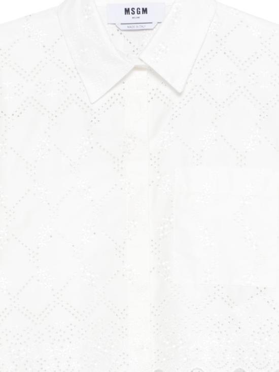26SS 엠에스지엠 블라우스 4041MDE1626712202 White - MSGM