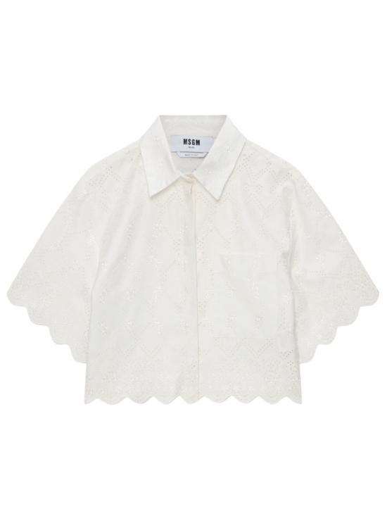 26SS 엠에스지엠 블라우스 4041MDE1626712202 White