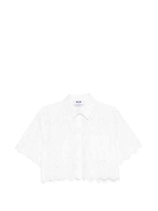 26SS 엠에스지엠 블라우스 4041MDE1626712202 White - MSGM