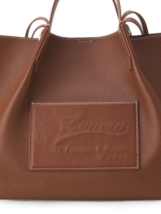 26FW 랑방 토트백 LW BGTTMM GRCA A26 657 Brown - LANVIN
