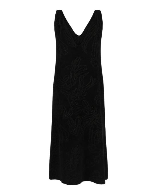  살바토레 페라가모 미디 원피스 111492 759558 00002 L Black - SALVATORE FERRAGAMO