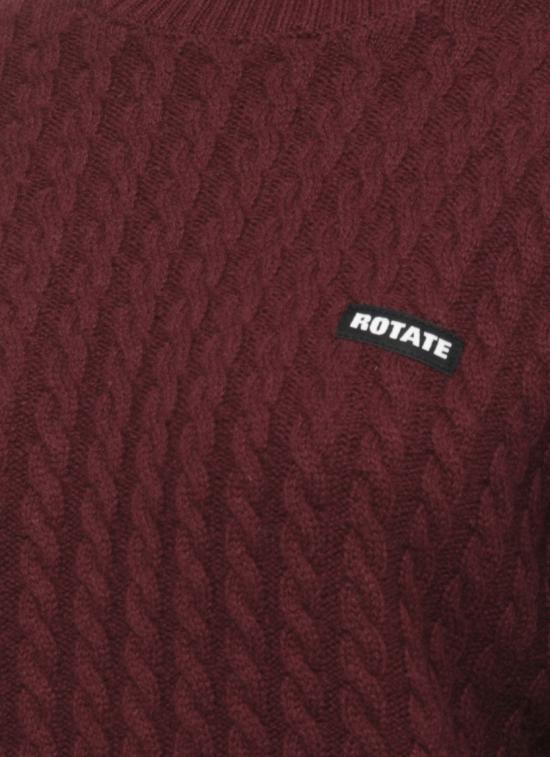 26FW 로테이트 스웨터 116437741741 Black - ROTATE