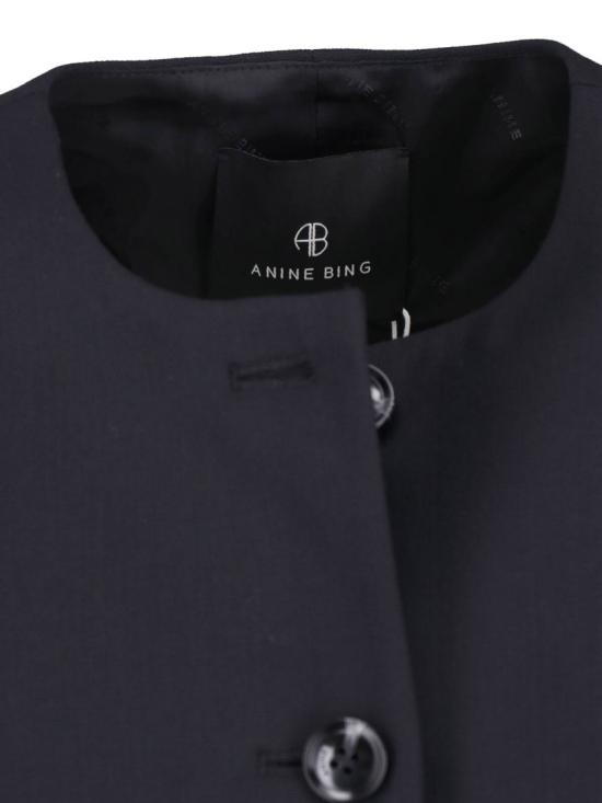 26FW 애니빙 자켓 A 01 12343 BLK26BLACK Blue - ANINE BING