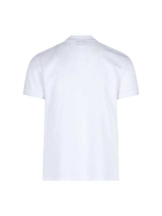 26FW 아미 스몰 하트 로고 폴로 셔츠 BFUPL001 760100 White - AMI