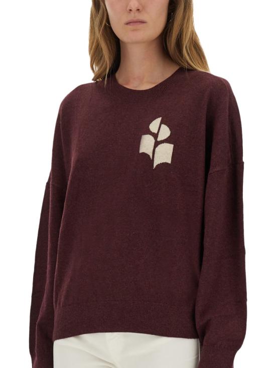 26FW 이자벨마랑에뚜왈 마리산스 코튼 스웨터 PU0053FA A1X05E80BY BORDEAUX - ISABEL MARANT ETOILE