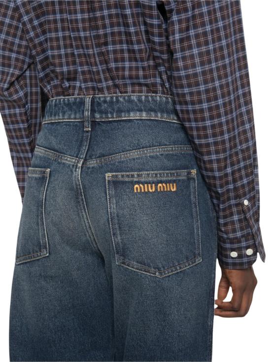 26FW 미우미우 데님 팬츠 GWP574 6019 Blue - MIU MIU