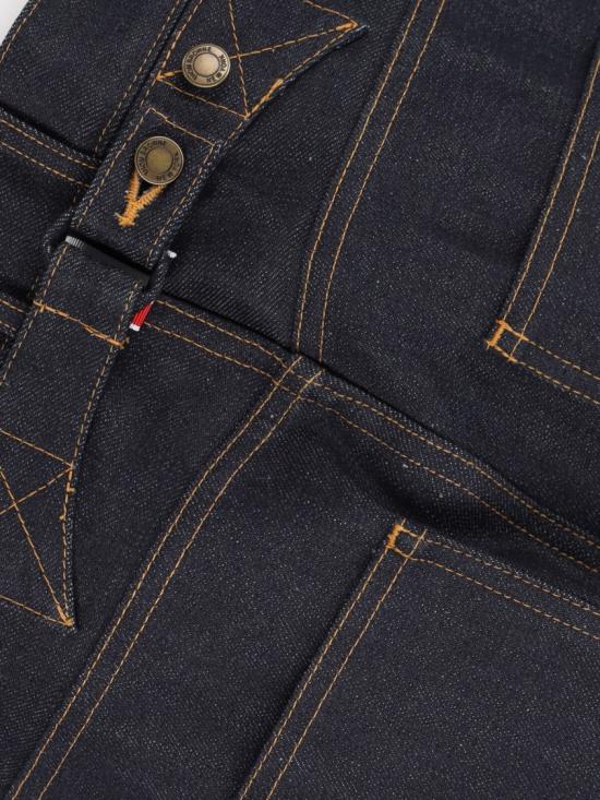 26FW 톰브라운 셀비지 데님 5-포켓 팬츠 MTU345S F1101415 Blue - THOM BROWNE