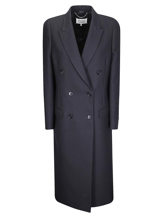 26FW 마르지엘라 코트 S51AA0367M35994 900 BLACK