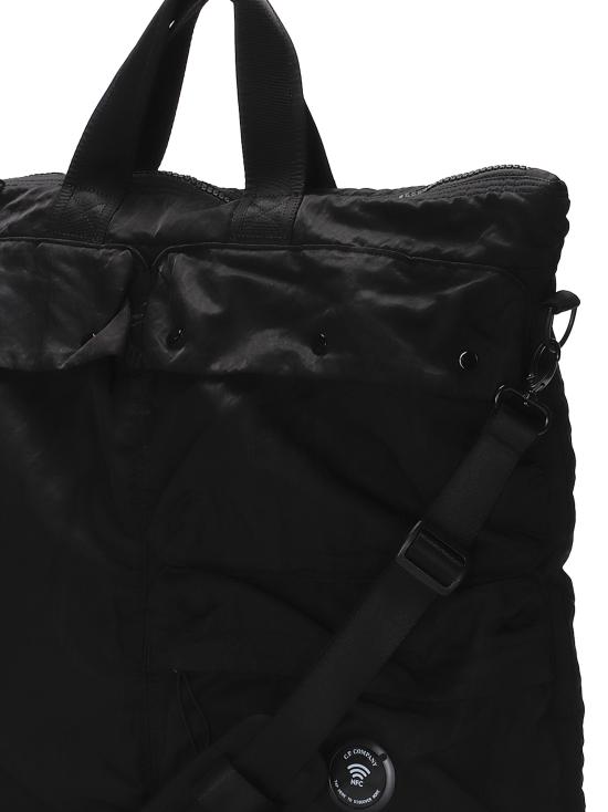 26FW 씨피 컴퍼니 토트백 21CMAC127A005269G 999 BLACK - C.P. COMPANY