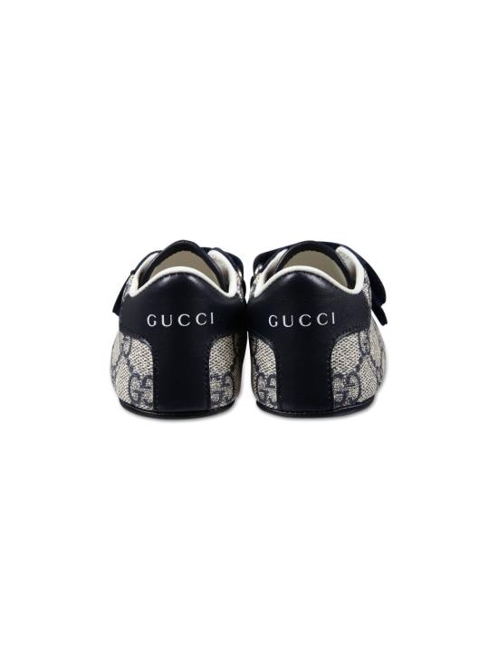 26FW [키즈] 구찌 스니커즈 772387 FACX34054 Beige blu - GUCCI